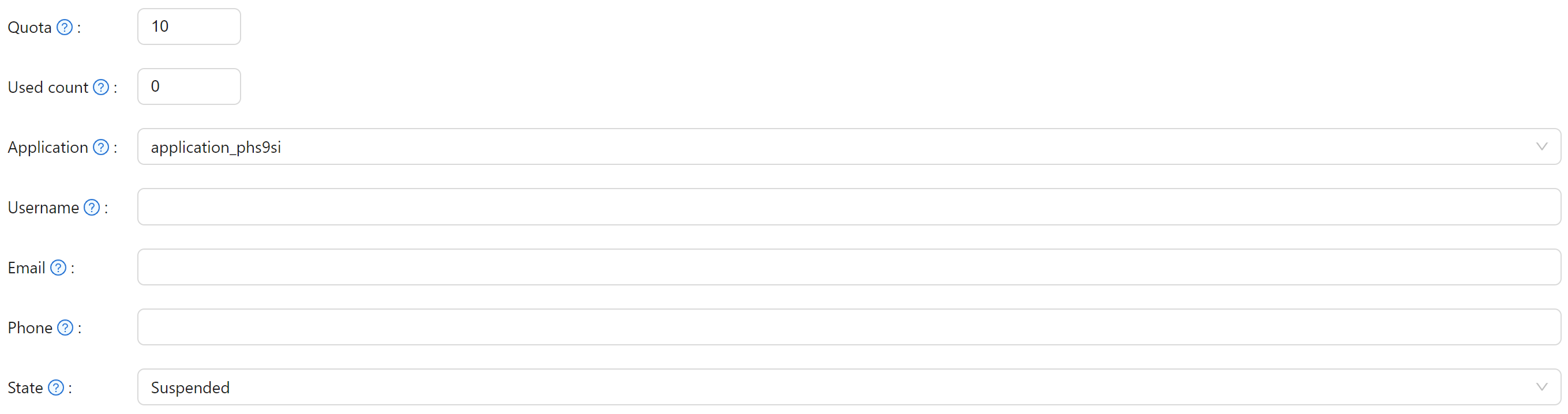 Einladungsquote und -status