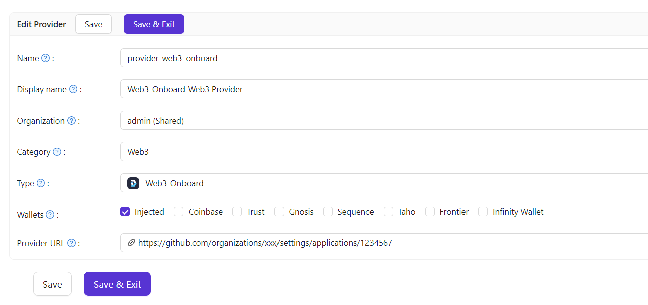 einen web3-onboard web3-anbieter erstellen