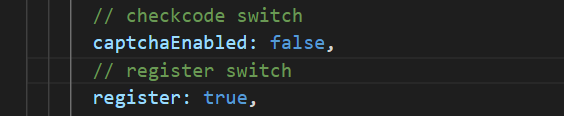 Interrupteur de code de vérification