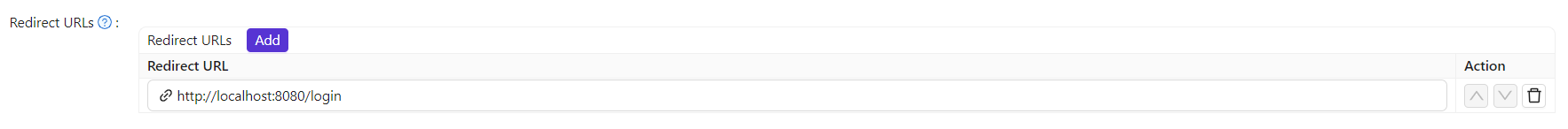 Настройка приложения Casdoor