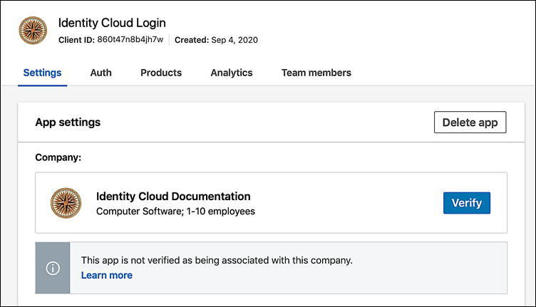 Проверка LinkedIn