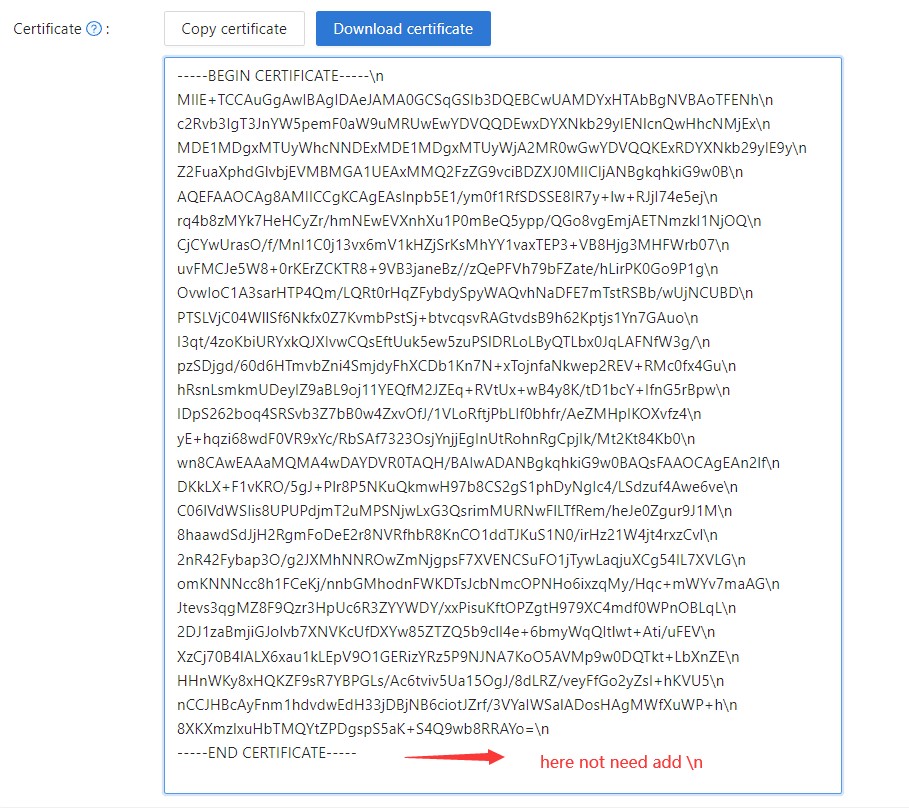 Налаштування Сертифікації Casdoor